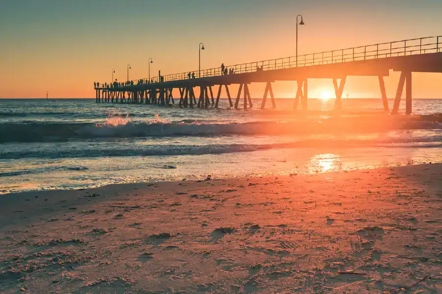 Glenelg Jetty, representing Aussie Web Fix's Adelaide customer base