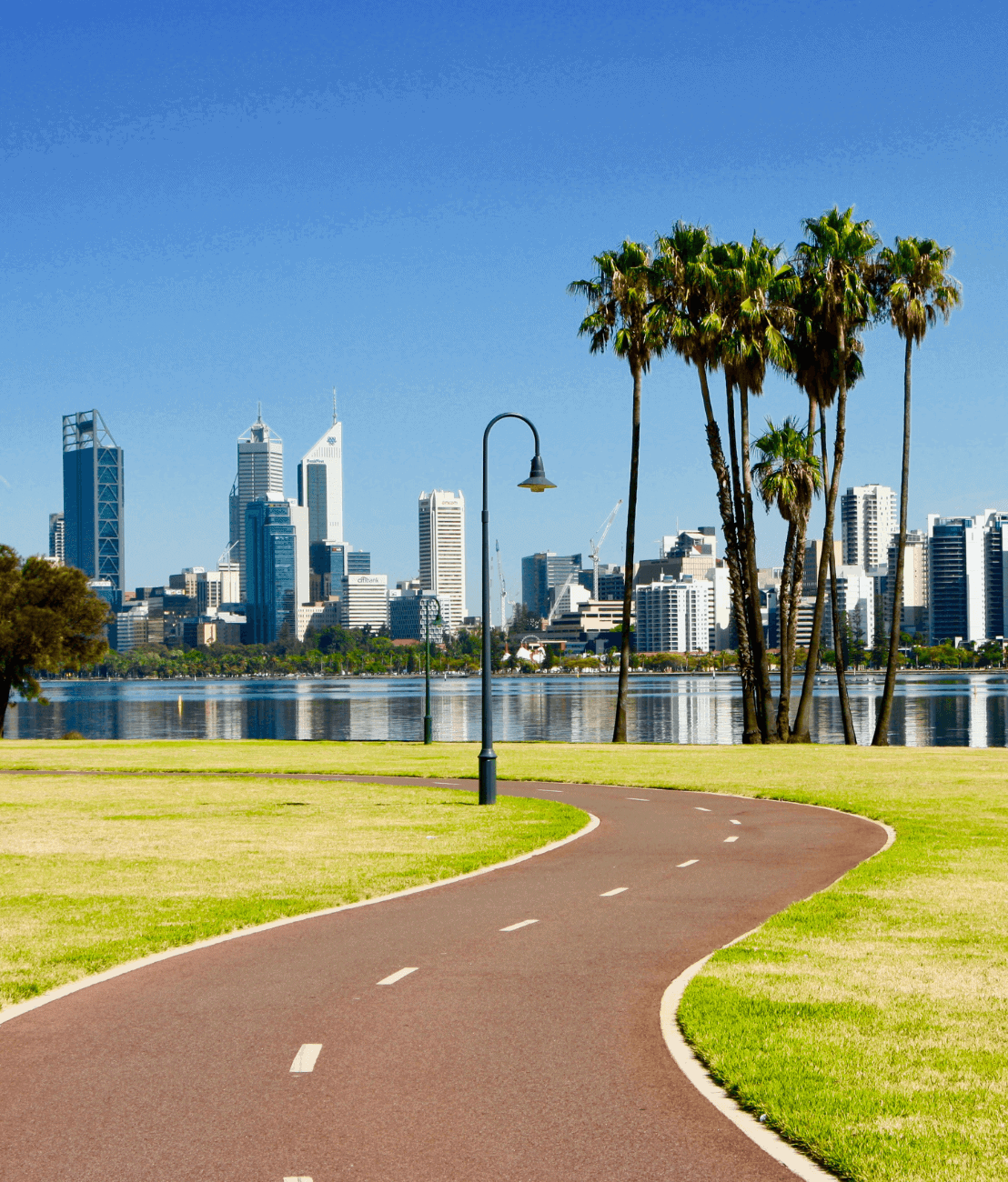 Perth Foreshore representing Aussie Web Fix's Perth customer base