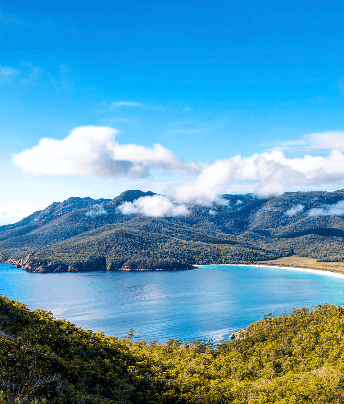 Tasmanian Mountains, representing Aussie Web Fix's Tasmanian customer base